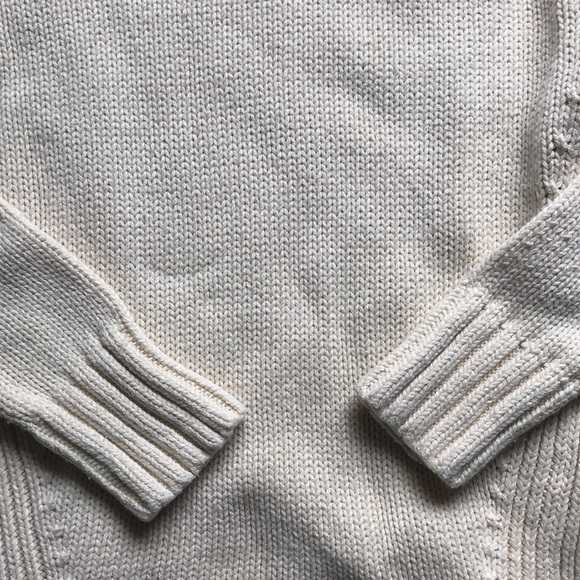 J. Crew Always 1988 Cotton Rollneck Sweater in Cream XXS - Picture 6 of 13